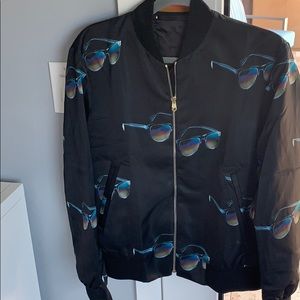 Paul smith men’s satin sunglasses bomber jacket!!